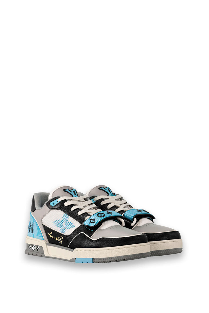 TENIS LV BROCHE BLANCO AZUL