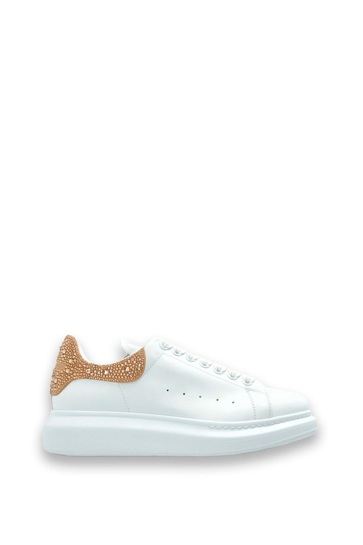 TENIS ALEXANDER MCQUEEN ROSE GLITTER