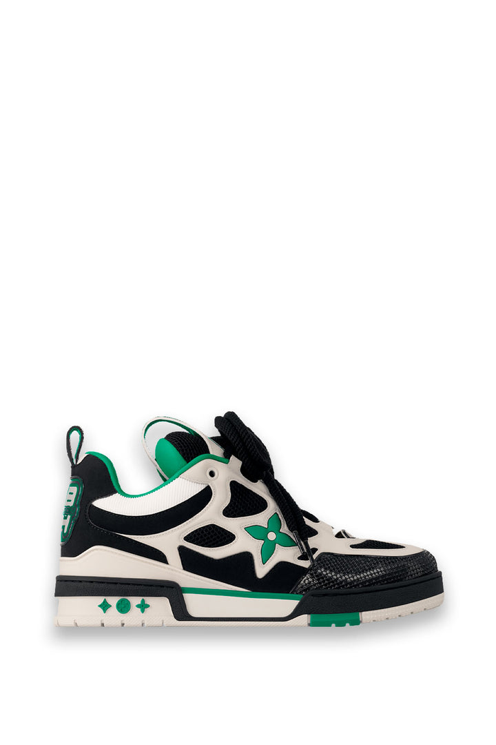 TENIS LV SKATE NEGRO VERDE