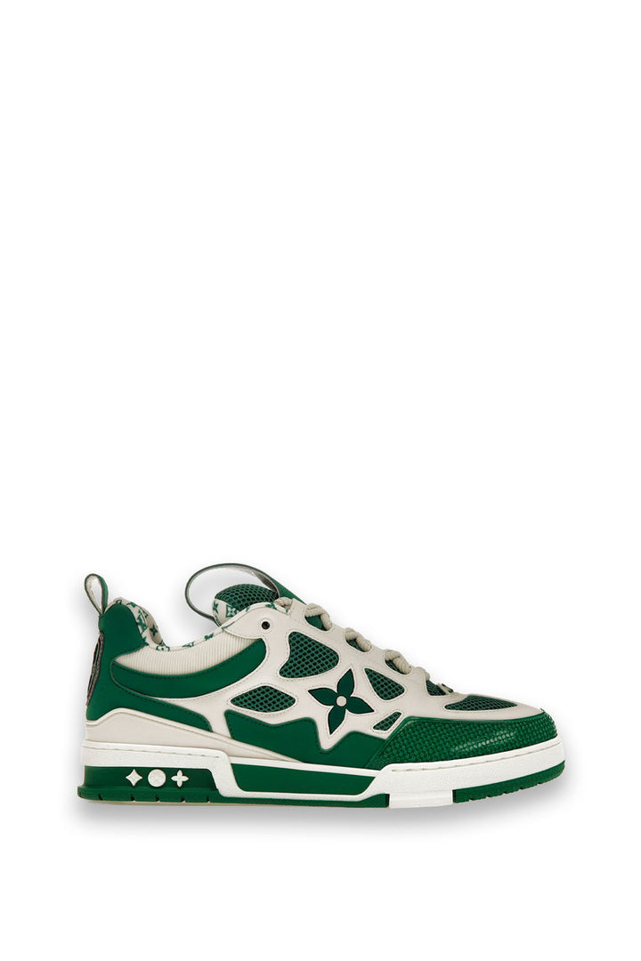 TENIS LV SKATE VERDE BLANCO