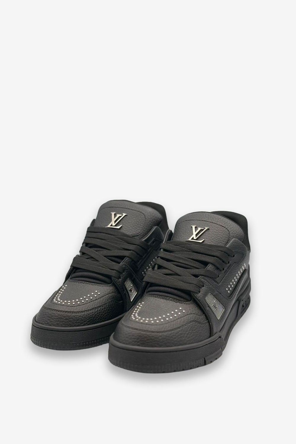 TENIS LV TRAINER BLACK CALF