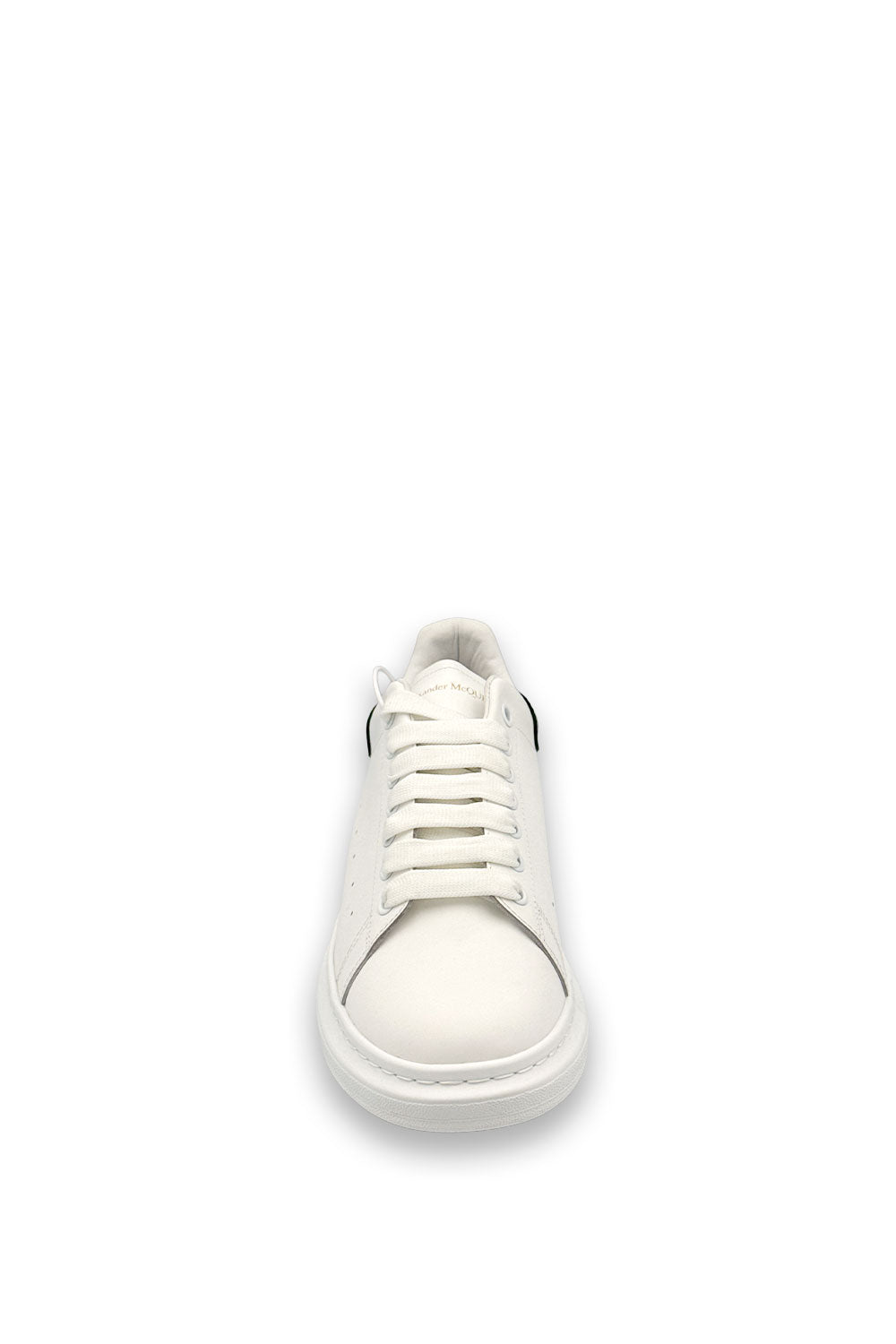 TENIS ALEXANDER MCQUEEN BLANCO NEGRO (PIEL)