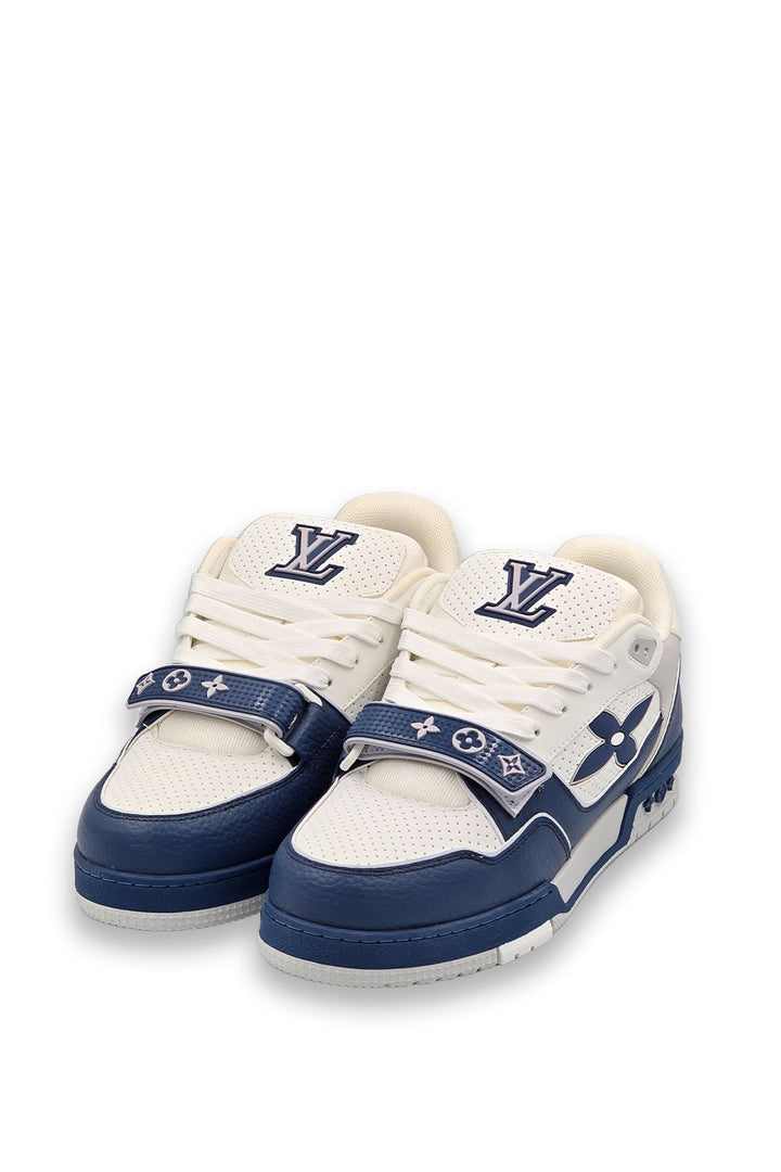 TENIS LV BROCHE BLANCO AZUL