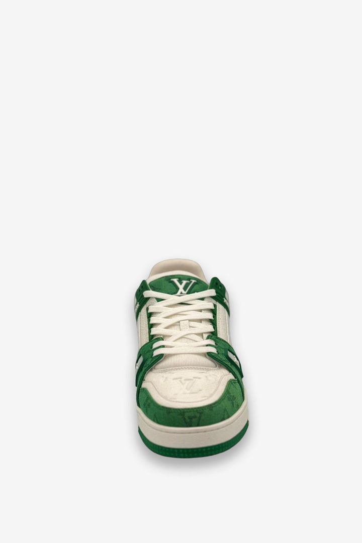 TENIS LV TRAINER VERDE BLANCO
