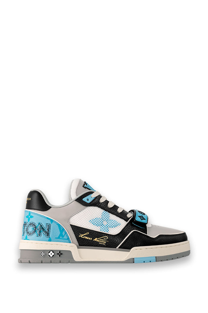 TENIS LV BROCHE BLANCO AZUL