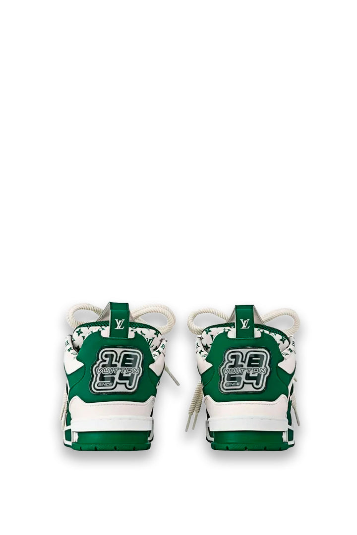 TENIS LV SKATE VERDE BLANCO
