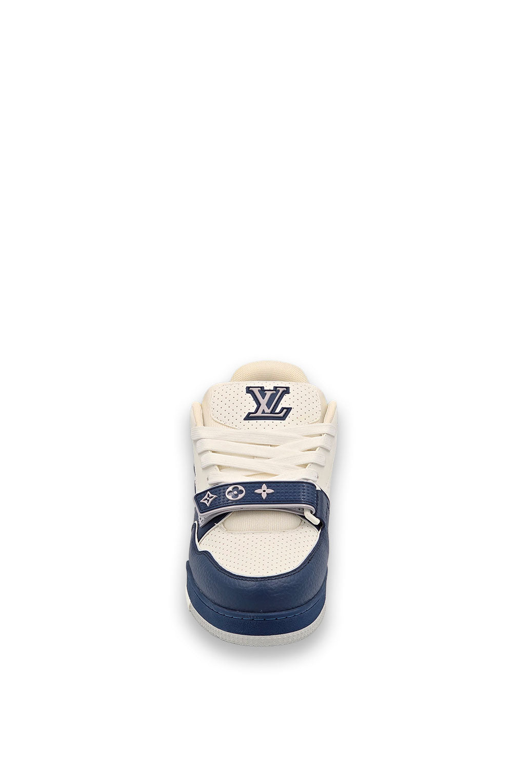 TENIS LV BROCHE BLANCO AZUL
