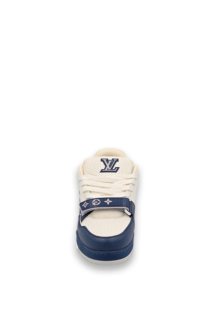 TENIS LV BROCHE BLANCO AZUL
