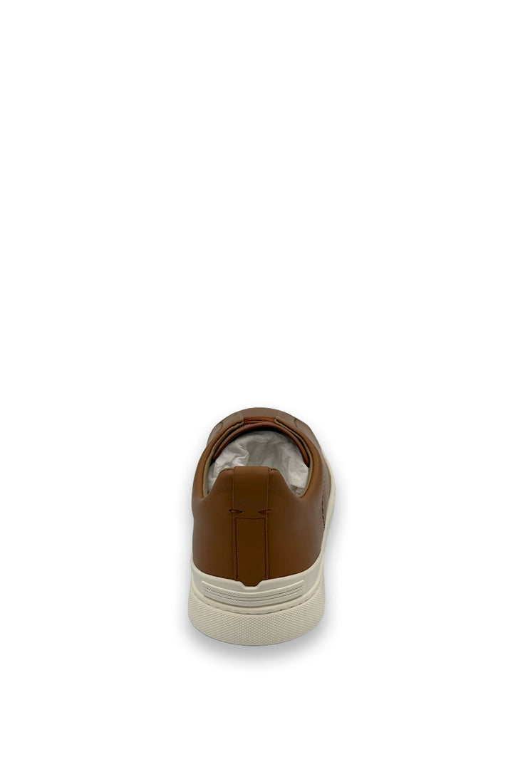 TENIS ZEGNA TRIPLE STITCH HONEY