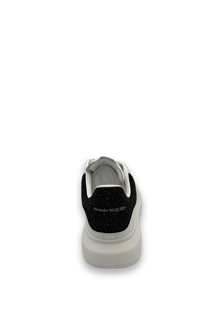 TENIS ALEXANDER MCQUEEN BLANCO NEGRO CRYSTAL