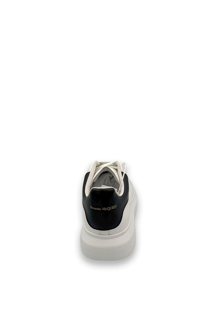 TENIS ALEXANDER MCQUEEN BLANCO NEGRO (PIEL)