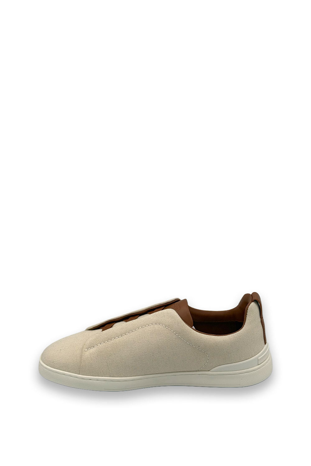 TENIS ZEGNA TRIPLE STITCH BLANCO