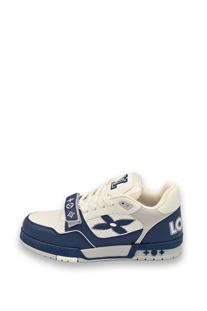 TENIS LV BROCHE BLANCO AZUL